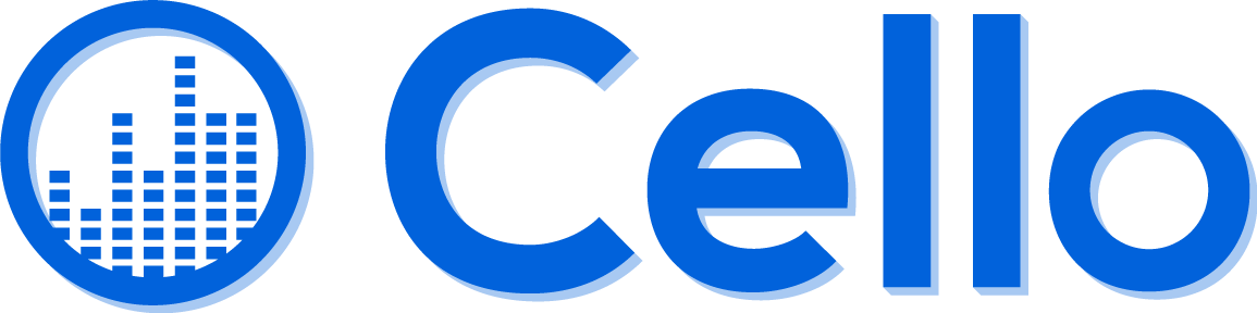 cello logo sans comm blue transbg v2